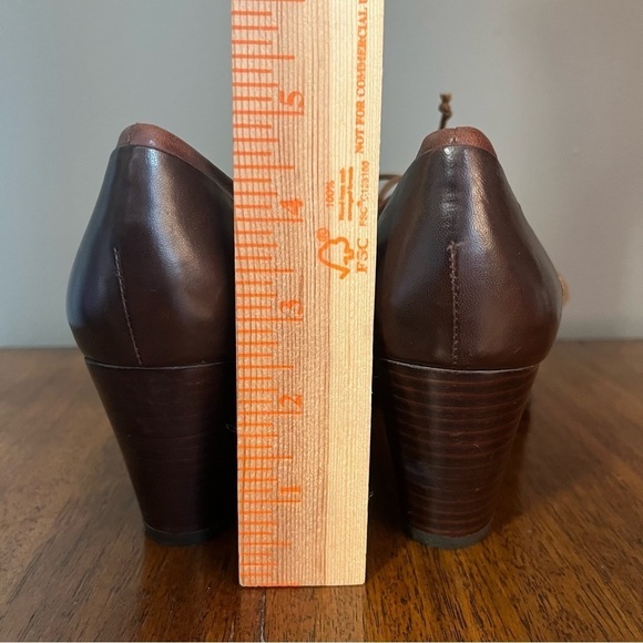 Everybody by Moda brown Leather Heeled Booties,  Comfort Shoes EU 37. - Picture 14 of 15